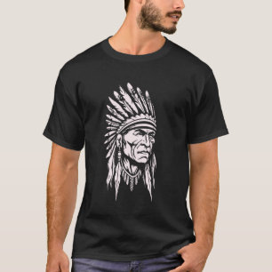 Native American Indian Headdress Men Women T-Shirt