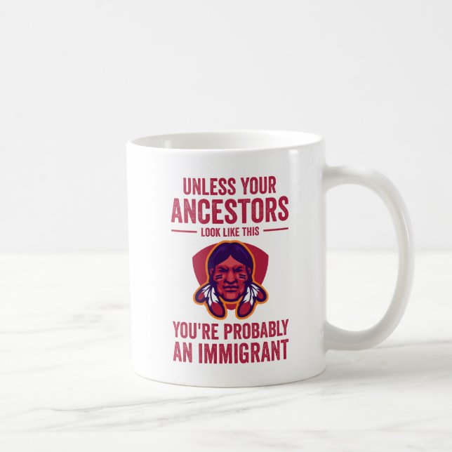  Native American Indian History Month Tribal Coffee Mug (Right)