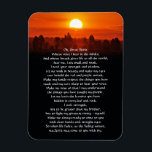 Native American Indian Prayer Magnet<br><div class="desc">Oh Great Eagle, King of the sky Lift our spirit up and carry us high Wings of strength that float along Take away the weak and make us strong. Make us Strong. Strong. Oh, Great Spirit Whose voice I hear in the winds, And whose breath gives life to all the...</div>