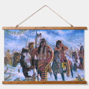 Native American Indian Southwest Art Wall Hanging Tapestry
