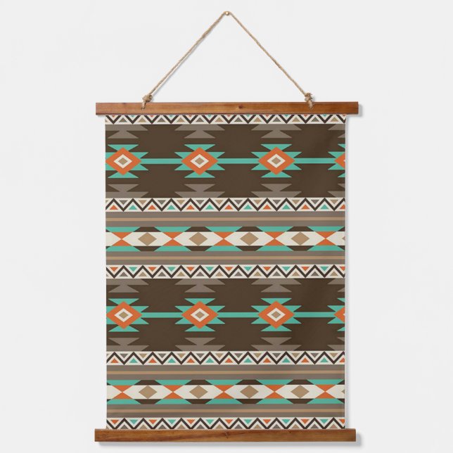 Native American Indian Southwest Art Wall Hanging Tapestry (Front)