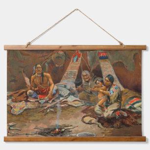 Native American Indian Southwest Art Wall Hanging Tapestry