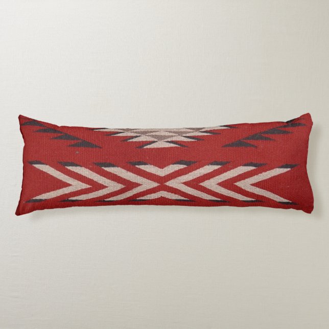Native American Indian Southwest  Body Cushion (Front)