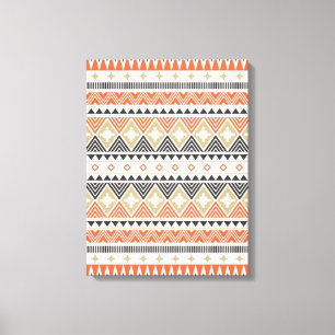 Native American Indian Southwest Pattern Canvas Print