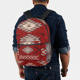 Native American Indian Southwest Pattern Printed Backpack