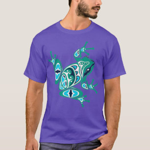 Native American Indian Style Art Frog Pacific T-Shirt