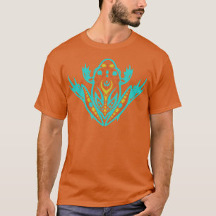 Native American Indian Style Art Frog T-Shirt