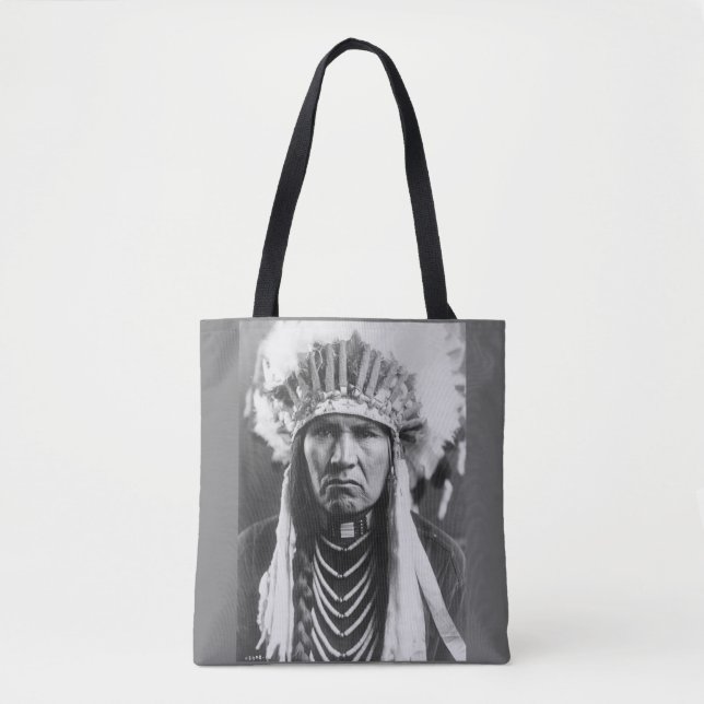 NATIVE AMERICAN INDIAN TOTE BAG (Front)
