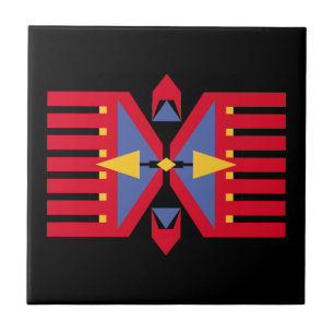 native american indian traditional textile motif s tile