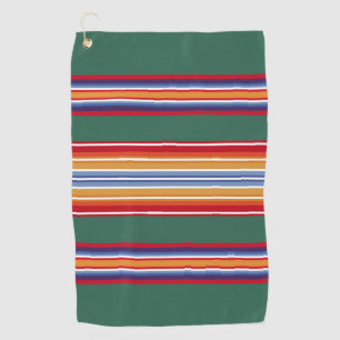 native american indian traditional textile motifs  golf towel
