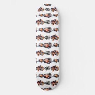 Native American Indian Tribe Pattern Design  Skateboard