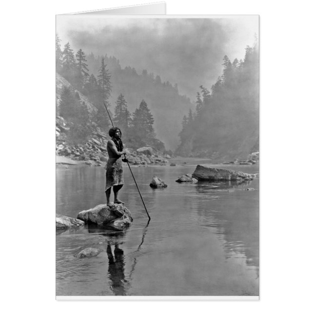Native American Indian Vintage Portrait (Front)