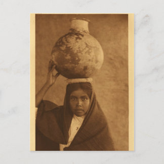 Native American Indian Vintage Portrait Postcard