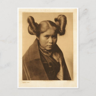 Native American Indian Vintage Portrait Postcard