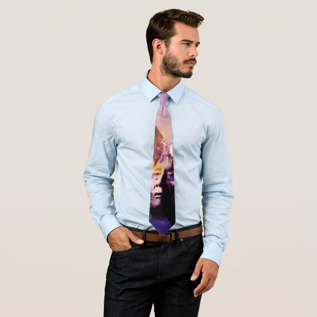 Native American Indian Warrior Tie (In Situ)