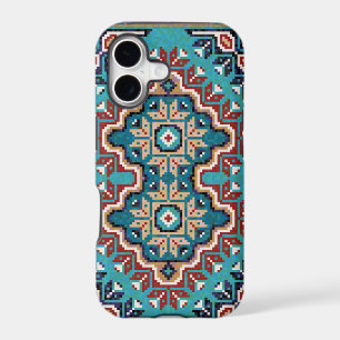 Native American Indians Navajo Mosaic Pattern Case