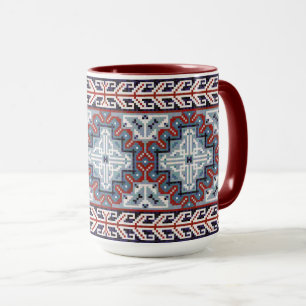 Native American Indians Navajo Pattern Mug