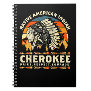 Native American Indigenous cherokee native america Notebook