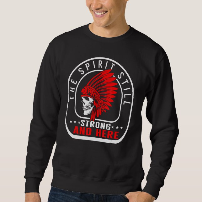 Native American Indigenous People's Day Oct 12 Col Sweatshirt (Front)