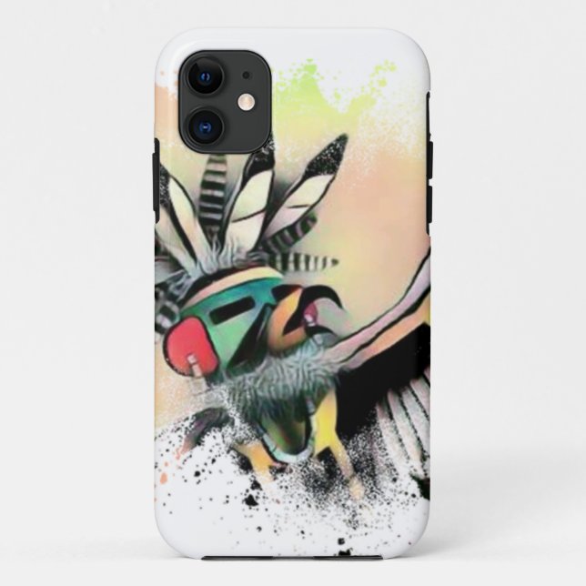 Native American Kachina Dancer Case-Mate iPhone Case (Back)