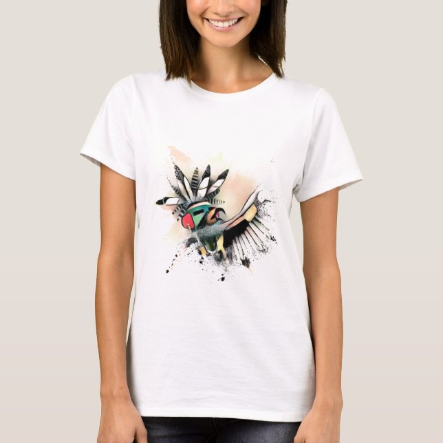 Native American Kachina Dancer T-Shirt (Front)