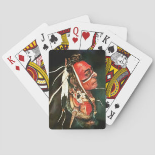 Native American "Kaw" Classic Playing Cards