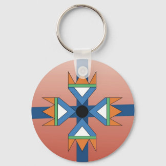 Native american keychain, key ring