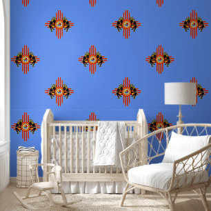 Native American Kokopelli - Kachina Zia Symbol 1 Wallpaper