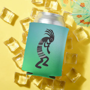 Native American Kokopelli Symbol Can Cooler