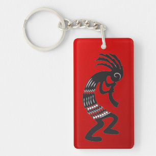 Native American Kokopelli Symbol Keychain