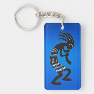 Native American Kokopelli Symbol Keychain