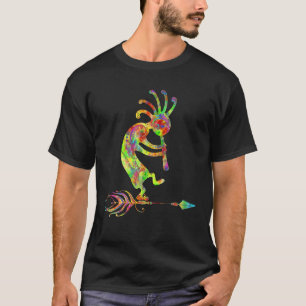 Native American Kokopelli With Feather 1 Fan Fun T T-Shirt