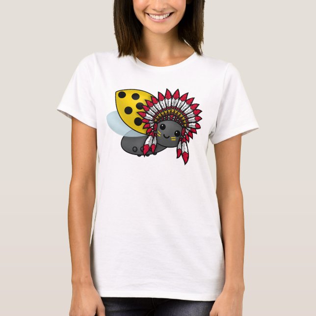 Native American Ladybug T-Shirt (Front)