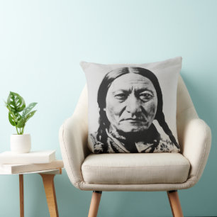 Native American: Lakota Sitting Bull Fort Buford Cushion
