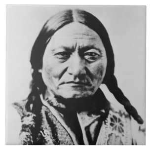 Native American: Lakota Sitting Bull Fort Buford Tile