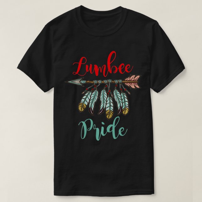 Native American Lumbee  T-Shirt (Design Front)
