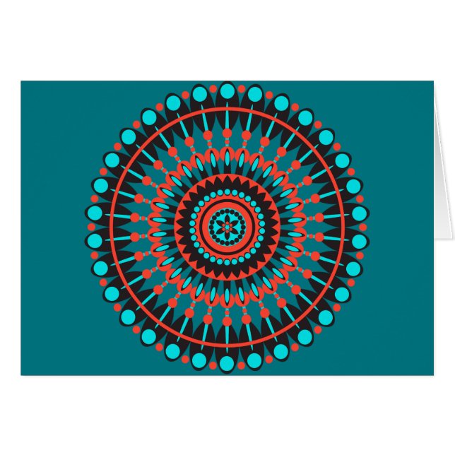 Native American Mandala (Front Horizontal)