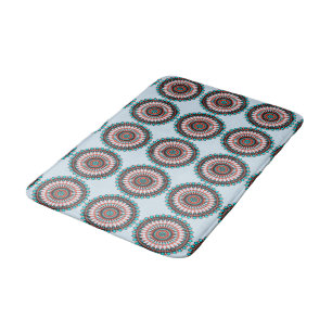 Native American Mandala Bath Mat