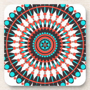 Native American Mandala Coaster
