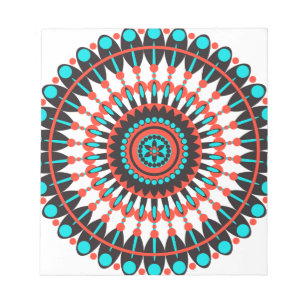 Native American Mandala Notepad