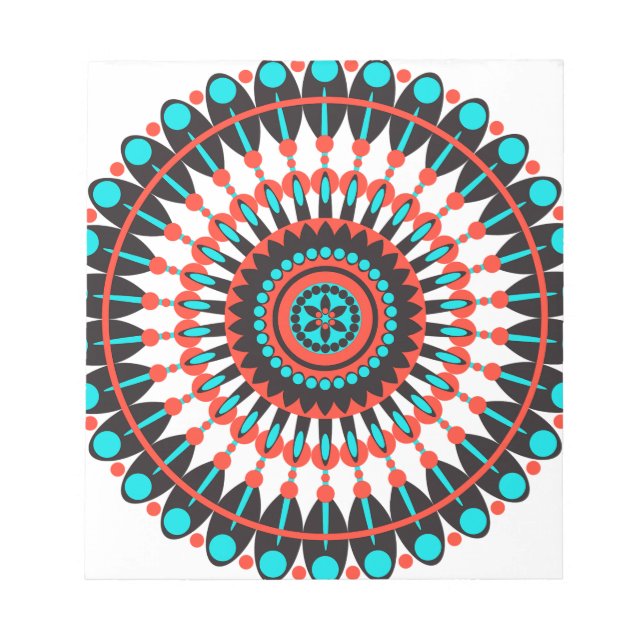 Native American Mandala Notepad (Front)