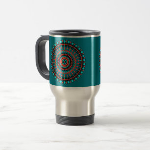 Native American Mandala Travel Mug