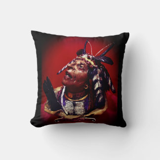 Native American "Medicine Man" Cushion