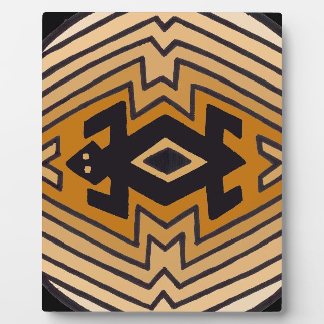 Native American Mimbres Bear Plaque (Front)