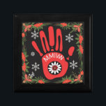 Native American MMIW Red and Black Jewellery Gift Box<br><div class="desc">Native American MMIW Red and Black Keepsake Gift Box: A Unique Holiday DIY Idea Are you looking for a special gift idea this holiday season that not only celebrates Native American culture but also honours Missing and Murdered Indigenous Women (MMIW)? Look no further than a Native American MMIW Red and...</div>