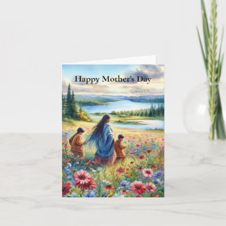 Native American Mother's Day card