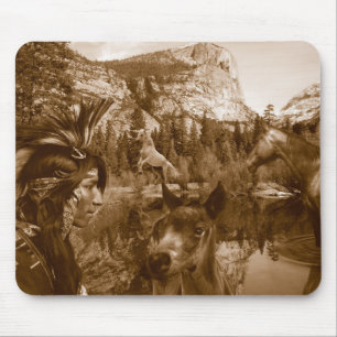 native american mouse mat
