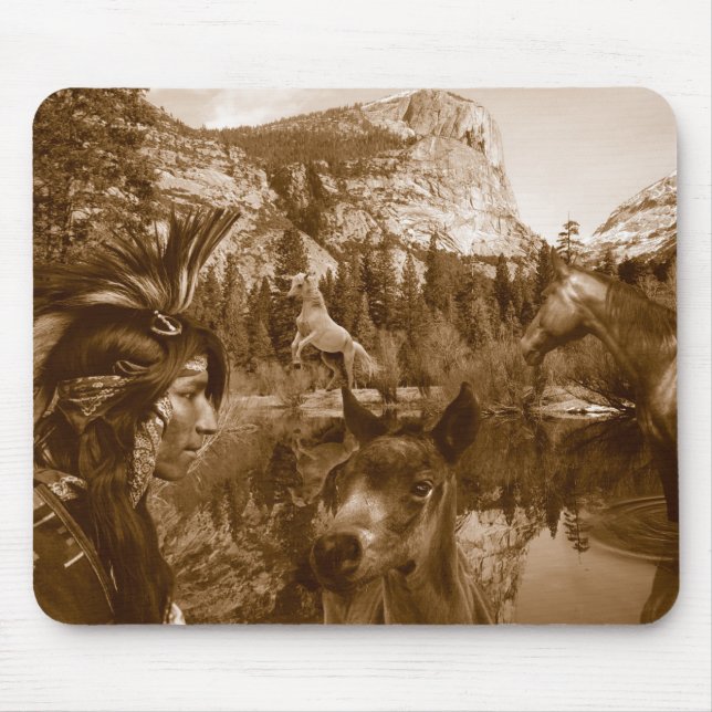 native american mouse mat (Front)