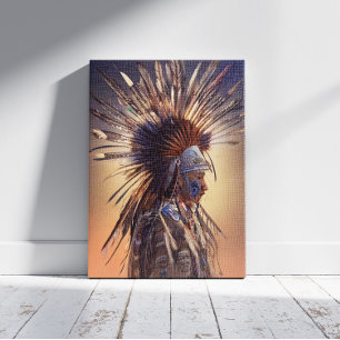 Native American Ojibwe Canvas Print