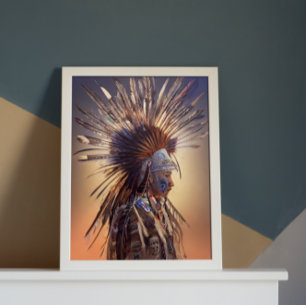 Native American Ojibwe  Poster